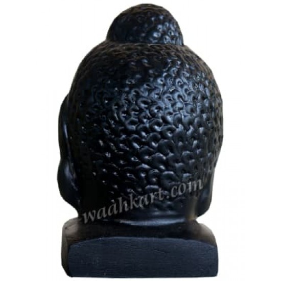 Buy Gautam Buddha Face Idol in Metallic Bluish Colour l